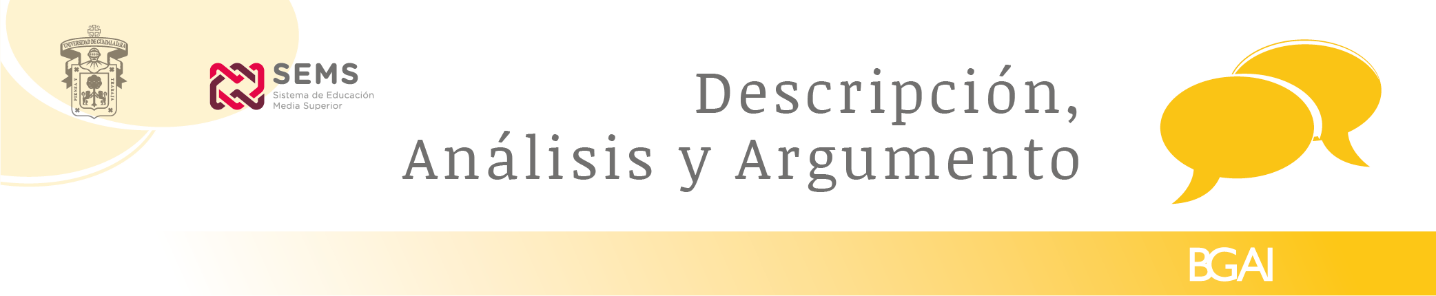 Descripción, Análisis y Argumento